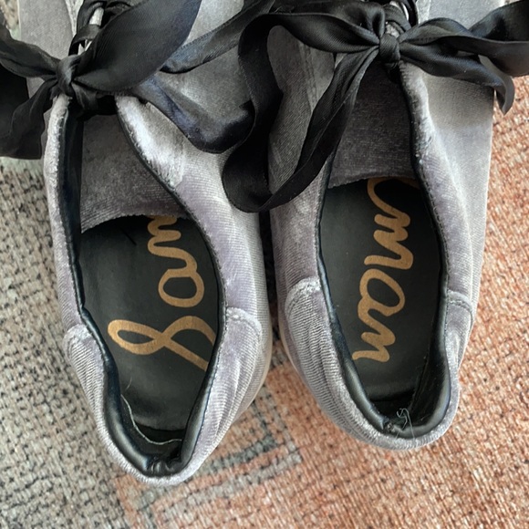 Sam Edelman Marlow Velvet Sneakers - Picture 5 of 6